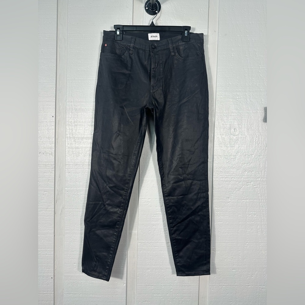HUDSON Women’s Black Blair Super Skinny Jeans Stretchy High Rise Size 30 NWT